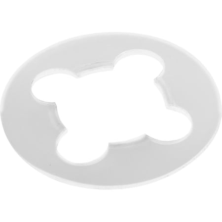 Kipp Locking Washer, D1=13, 5, D2=28, Polyamide Natural K1526.16